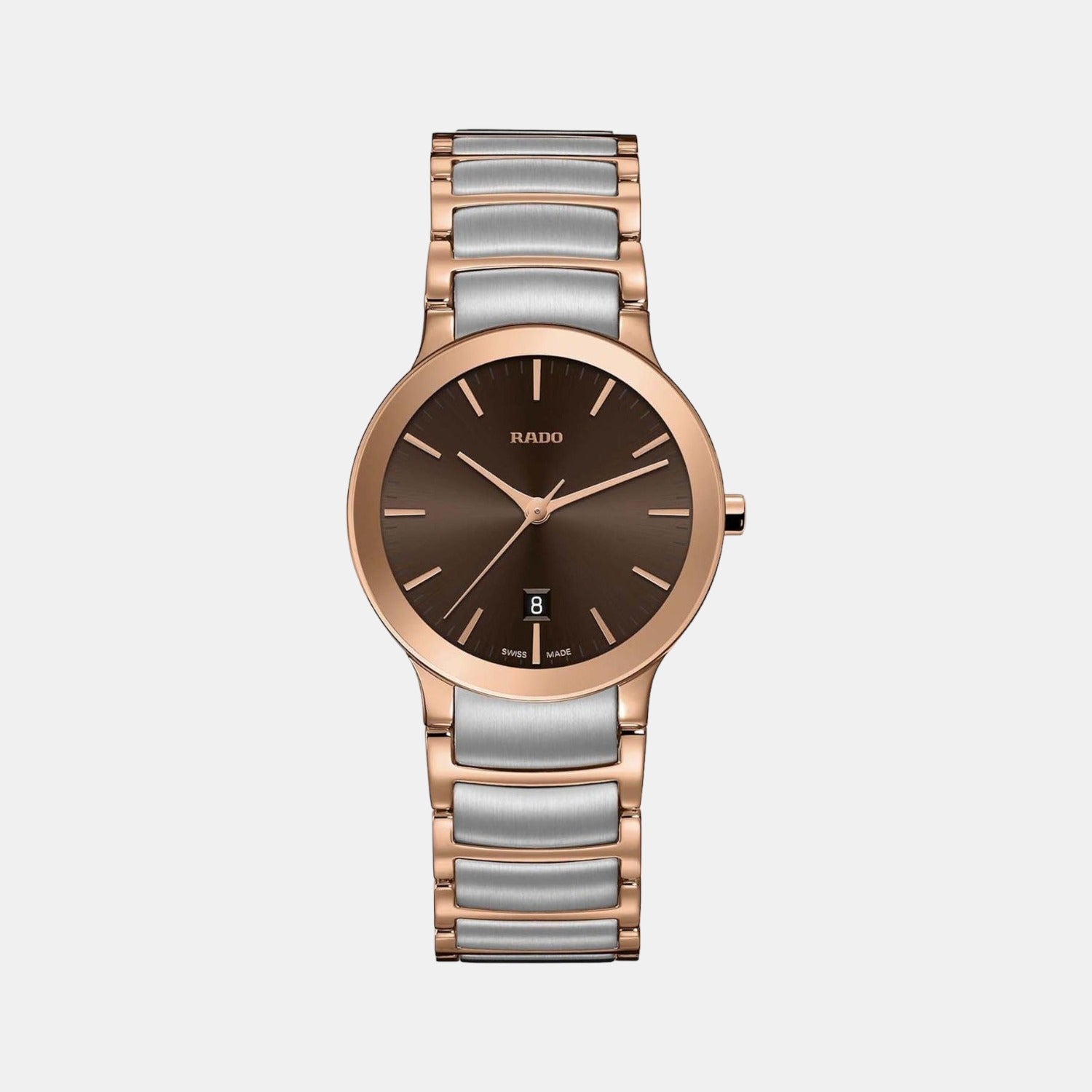 Centrix Women Quartz Brown Dial Analog Stainless Steel Watch R30555303