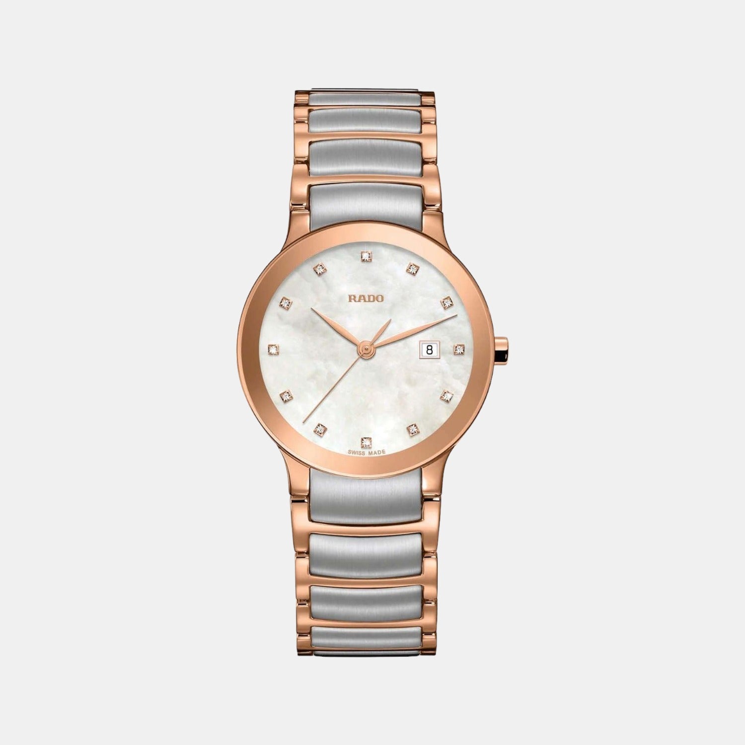 Centrix Women Quartz White Dial Analog Stainless Steel Watch R30555902