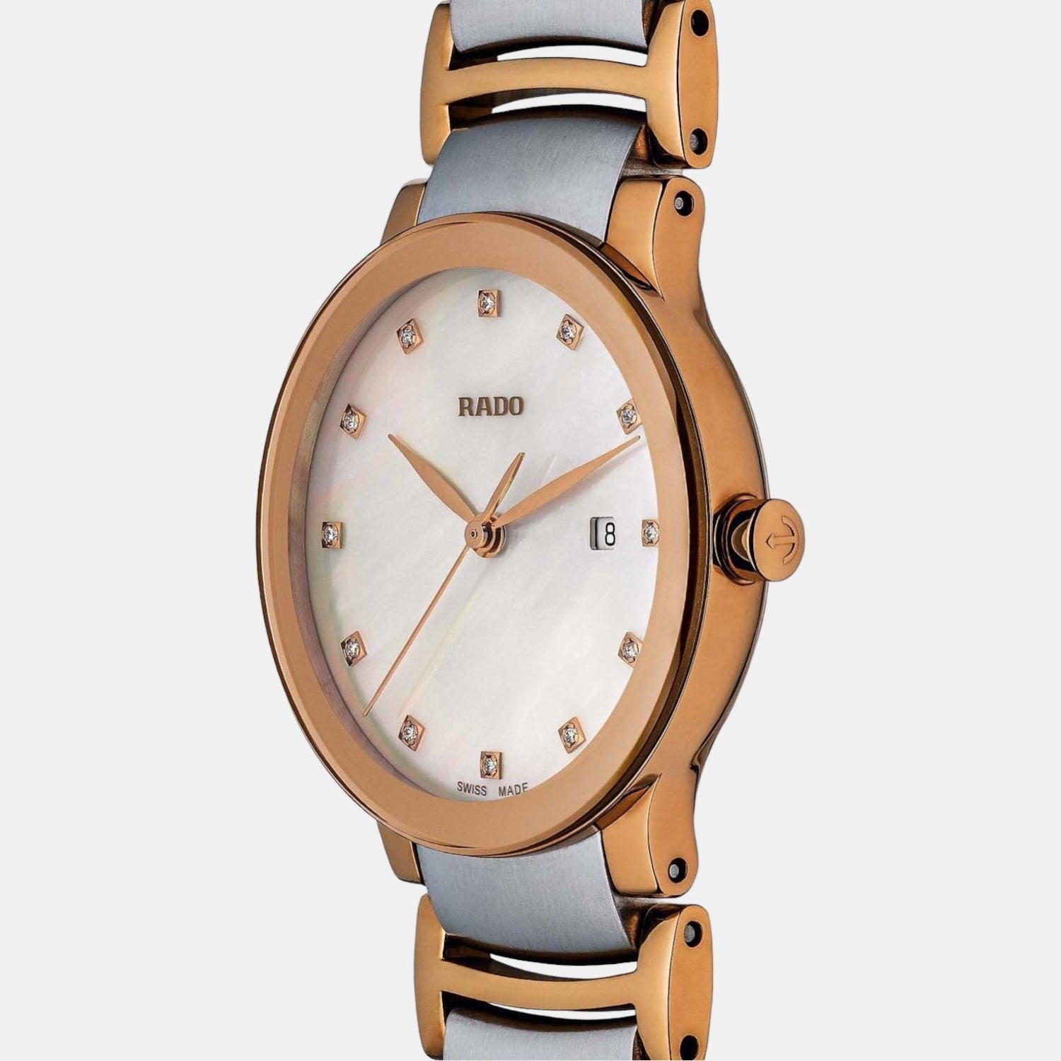 Centrix Women Quartz White Dial Analog Stainless Steel Watch R30555902