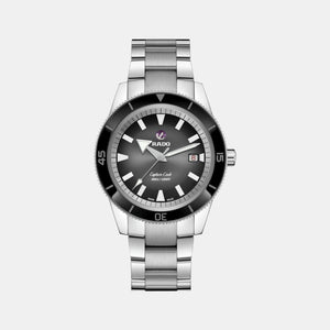 Captain Cook Men Automatic Black Dial Analog Stainless Steel Watch R32105153