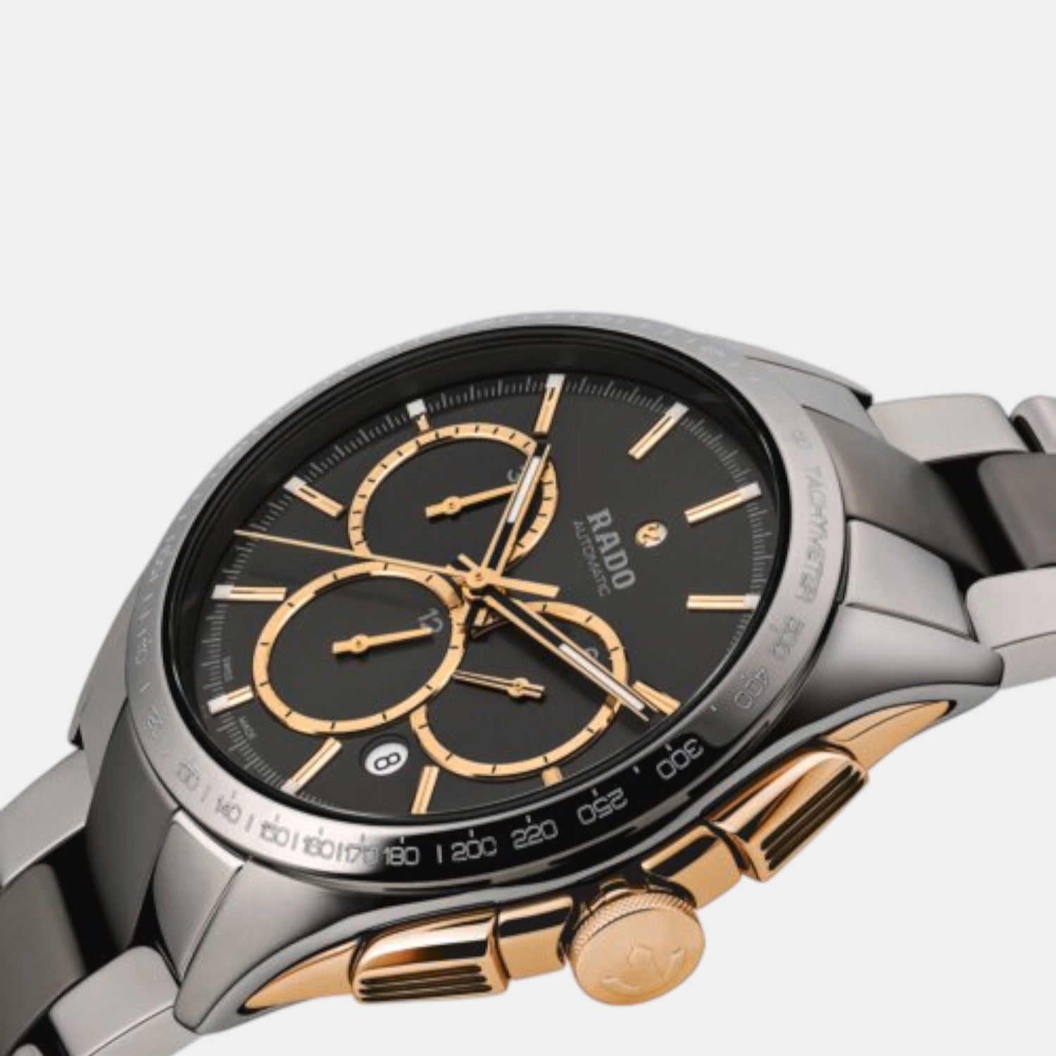 HyperChrome Men Automatic Grey Dial Chronograph Ceramic Watch R32118102