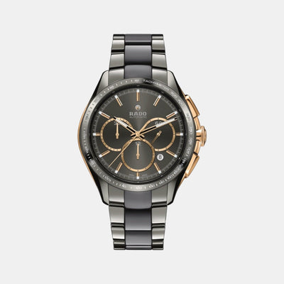 HyperChrome Men Automatic Grey Dial Chronograph Ceramic Watch R32118102