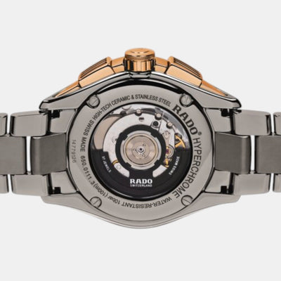 HyperChrome Men Automatic Grey Dial Chronograph Ceramic Watch R32118102