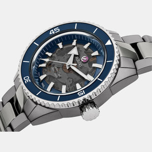Captain Cook Men Automatic Blue Dial Analog Ceramic Watch R32128202