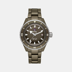 Captain Cook Men Automatic Green Dial Analog Stainless Steel Watch R32130312