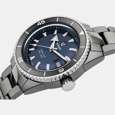 Captain Cook Men Automatic Blue Dial Analog Ceramic Watch R32144202