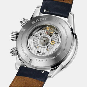 Captain Cook Men Automatic Blue Dial Analog Stainless Steel Watch R32145208