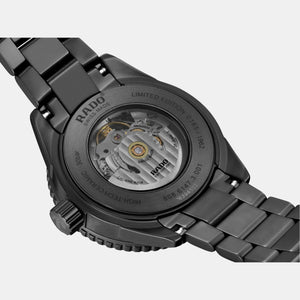 Captain Cook Men Automatic Black Dial Analog Ceramic Watch R32147162