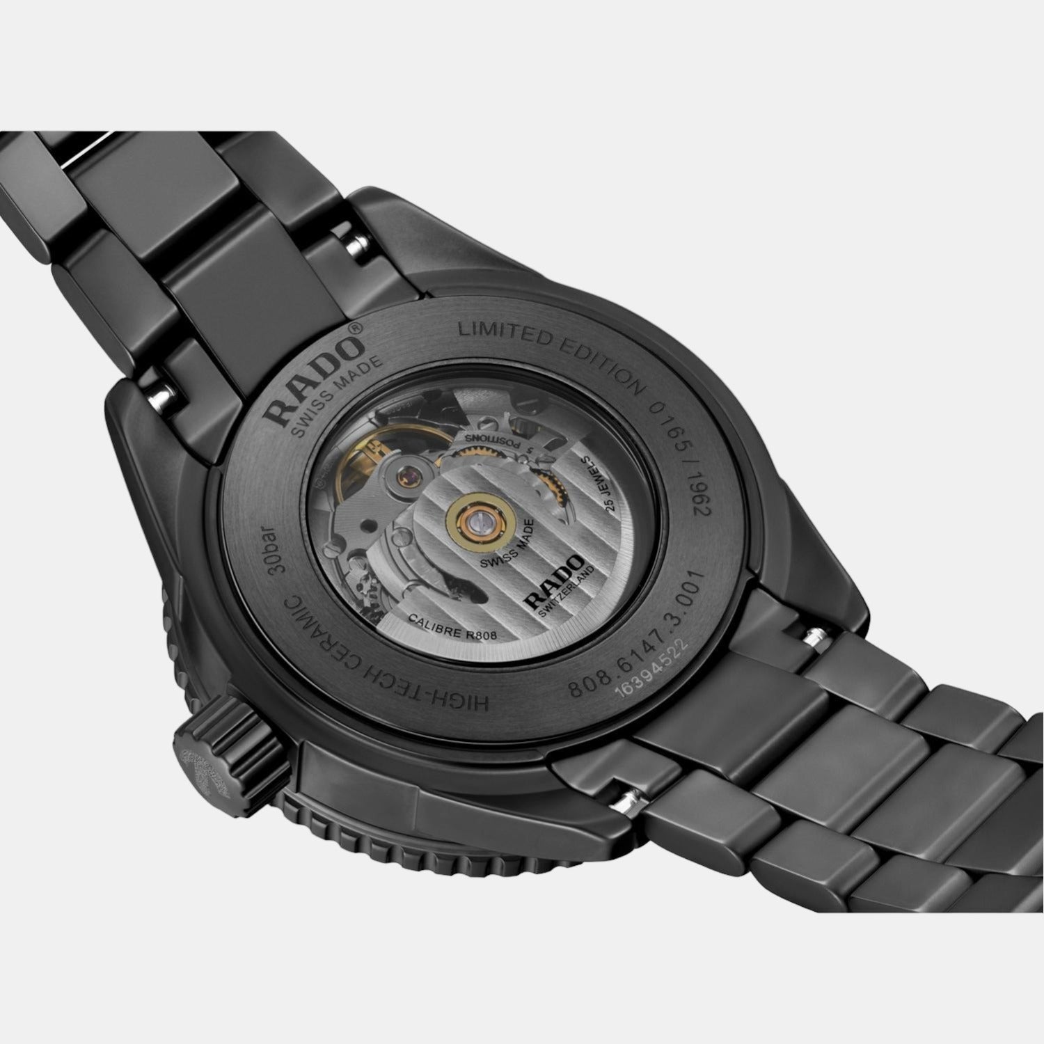 Captain Cook Men Automatic Black Dial Analog Ceramic Watch R32147162