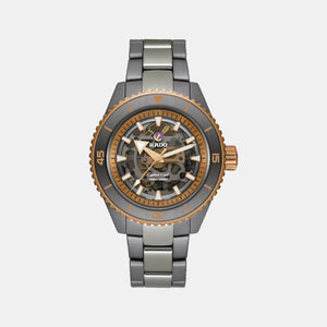Captain Cook Men Automatic Grey Dial Analog Ceramic Watch R32148162