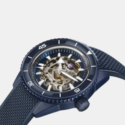 Captain Cook Men Automatic Blue Dial Analog Ceramic Watch R32153209