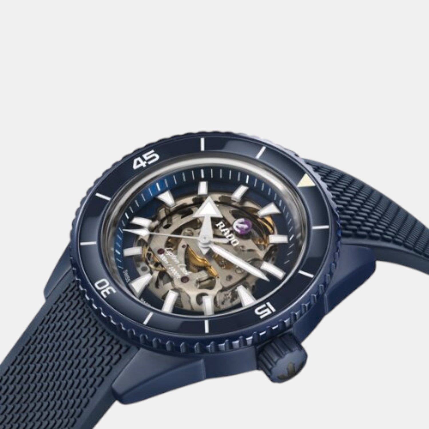 Captain Cook Men Automatic Blue Dial Analog Ceramic Watch R32153209