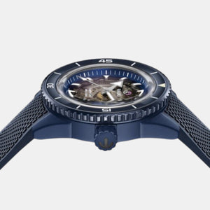 Captain Cook Men Automatic Blue Dial Analog Ceramic Watch R32153209