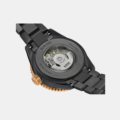 Captain Cook Men Automatic Black Dial Analog Titanium Watch R32192152