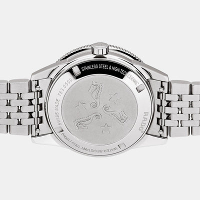Captain Cook Unisex Automatic Blue Dial Analog Stainless Steel Watch R32500203