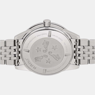 Captain Cook Men Automatic Black Dial Analog Stainless Steel Watch R32505153