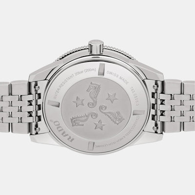 Captain Cook Men Automatic Green Dial Analog Stainless Steel Watch R32505313