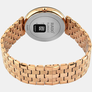 Florence Unisex Quartz Beige Dial Analog Stainless Steel Watch R48869734