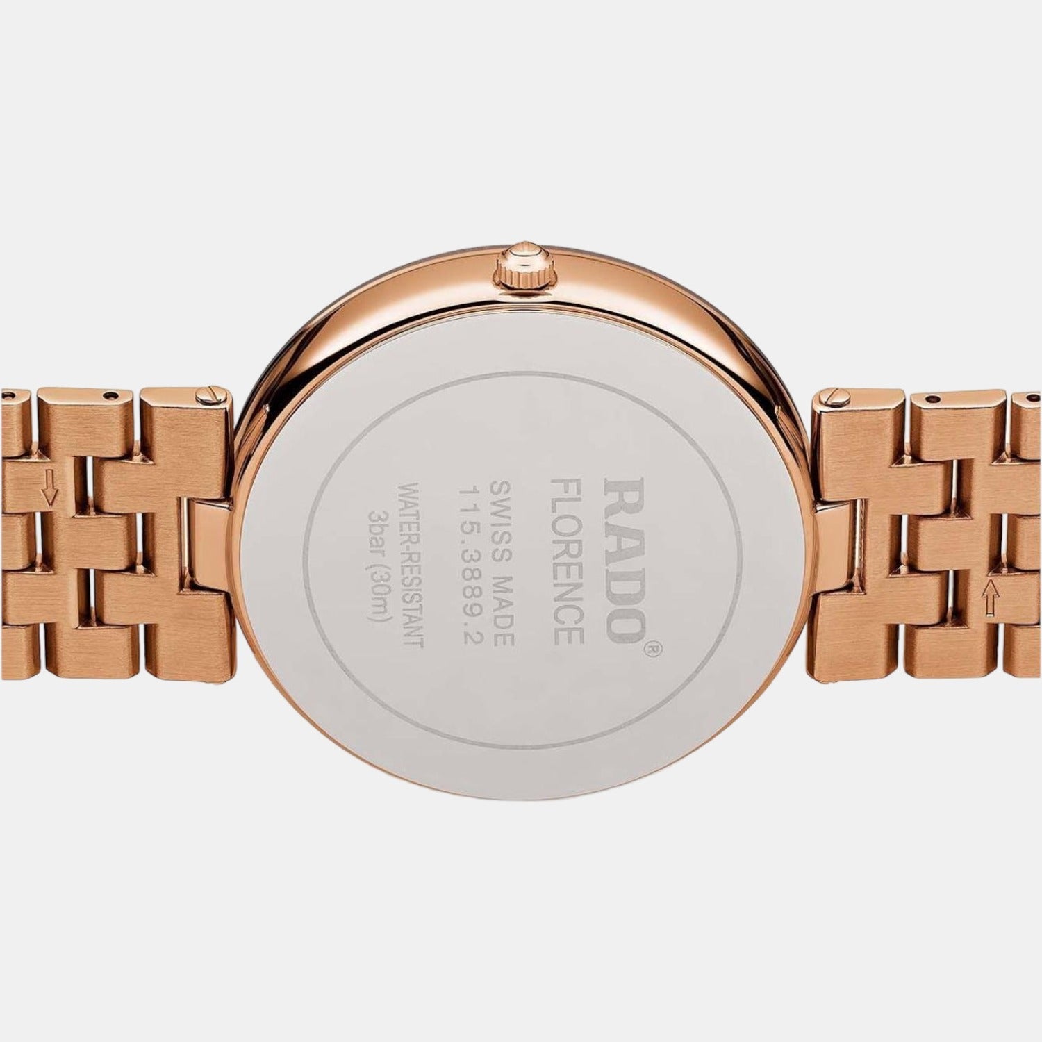Florence Women Quartz Brown Dial Analog Stainless Steel Watch R48889743