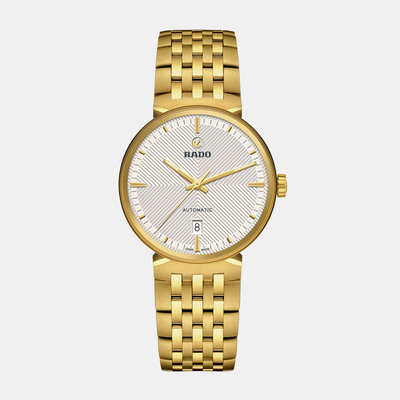 Florence Unisex Automatic Silver Dial Analog Stainless Steel Watch R48904013