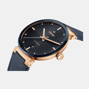 Florence Unisex Automatic Blue Dial Analog Leather Watch R48905205