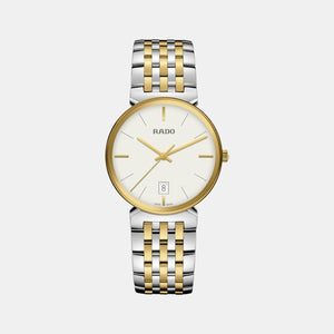 Florence Unisex Quartz White Dial Analog Stainless Steel Watch R48912023
