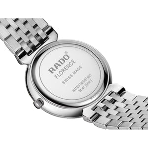 Florence Unisex Quartz Green Dial Analog Stainless Steel Watch R48912773