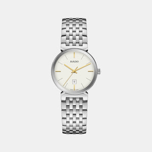 Florence Women Quartz White Dial Analog Stainless Steel Watch R48913013