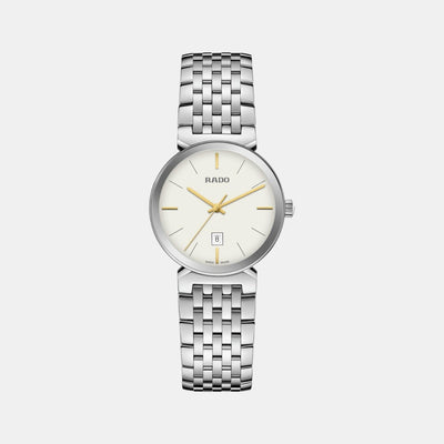Florence Women Quartz White Dial Analog Stainless Steel Watch R48913013