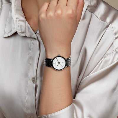 Florence Women Quartz White Dial Analog Stainless Steel Watch R48913013