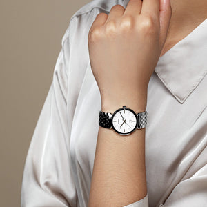 Florence Women Quartz White Dial Analog Stainless Steel Watch R48913013