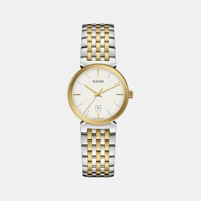 Florence Women Quartz White Dial Analog Stainless Steel Watch R48913023