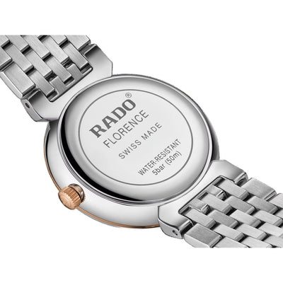 Florence Women Quartz Champagne Dial Analog Stainless Steel Watch R48913403