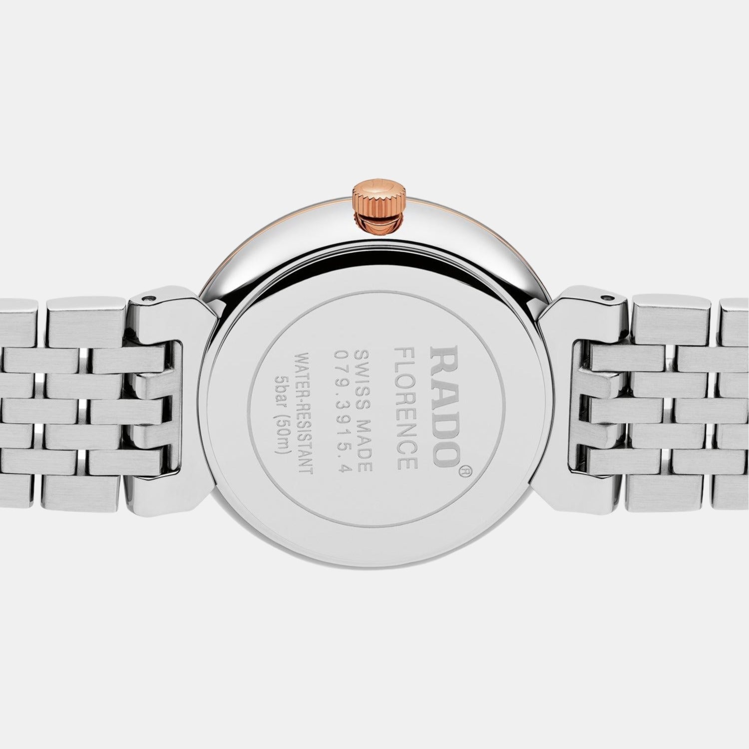 Florence Women Quartz White Dial Analog Stainless Steel Watch R48913723