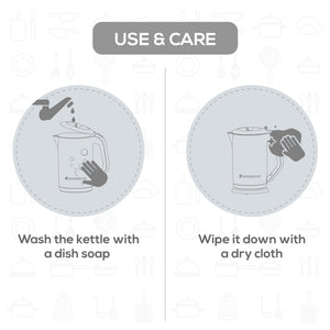 Wonderchef Renewed COOL-TOUCH Electric Kettle | 1500 W