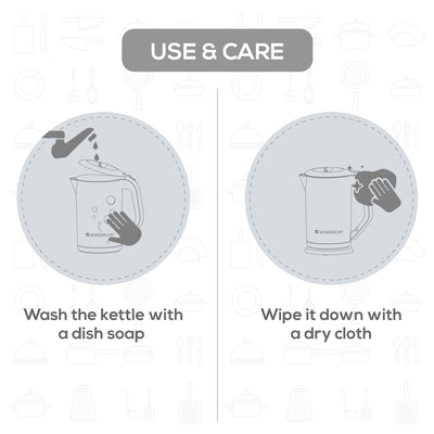 Wonderchef Renewed COOL-TOUCH Electric Kettle | 1500 W