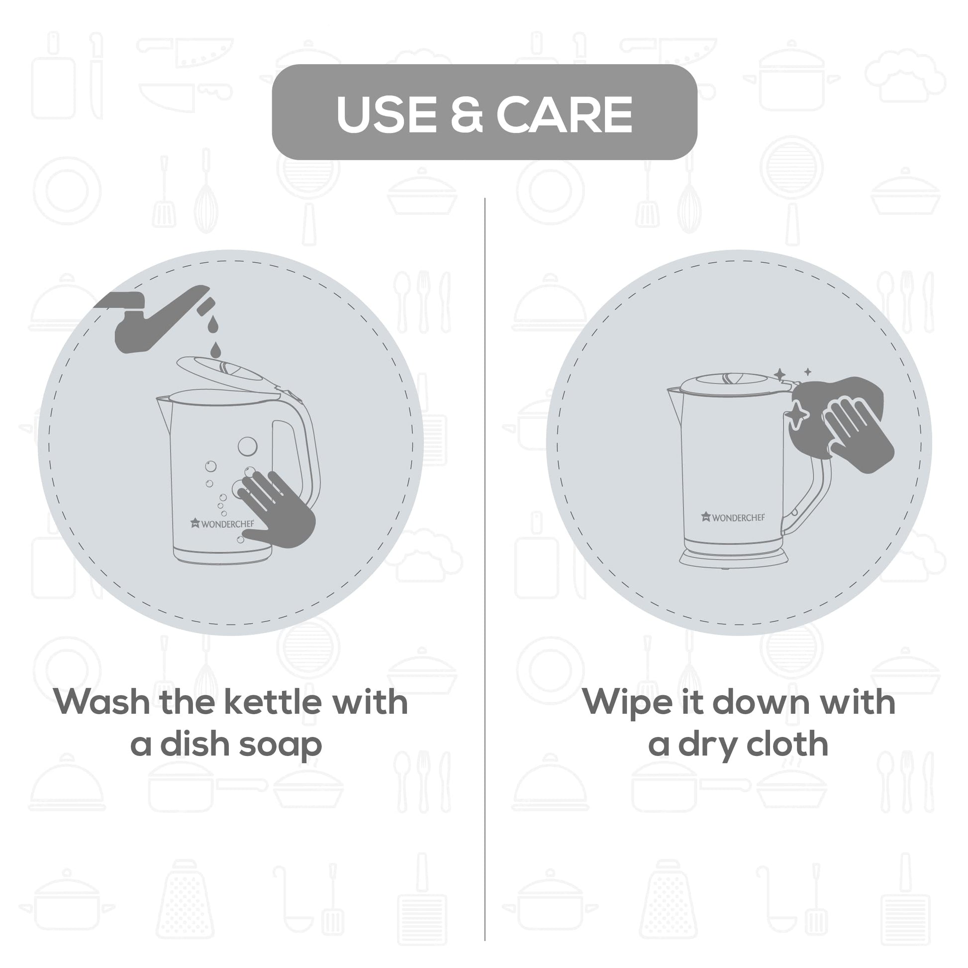 Wonderchef Renewed COOL-TOUCH Electric Kettle | 1500 W