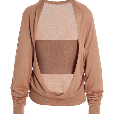 Ramael Cut Out Insert Top Sweater