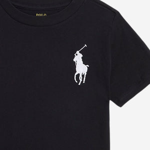 Ralph Lauren Logo Boys Black T-Shirt
