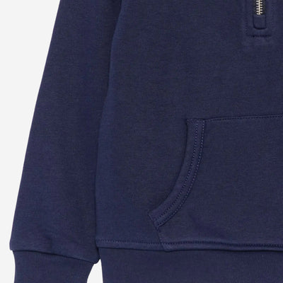 Ralph Lauren Boys Navy Half-Zip Sweatshirt