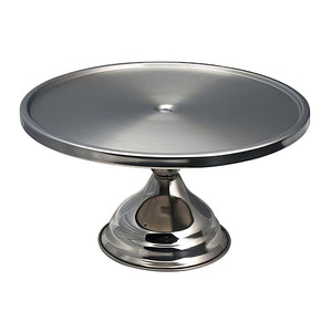 Rasoishop Stainless Steel Cake Stand | Silver | 1 Pc