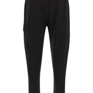 C.p. Company Diagonal Raised Fleece Pants With Lens Detail