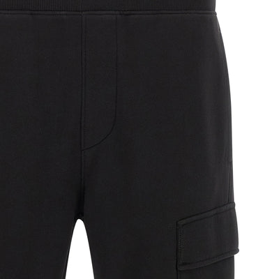 C.p. Company Diagonal Raised Fleece Pants With Lens Detail