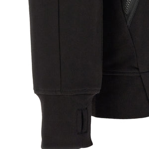 C.p. Company Diagonal Raised Fleece Sweatshirt With Lens Detail