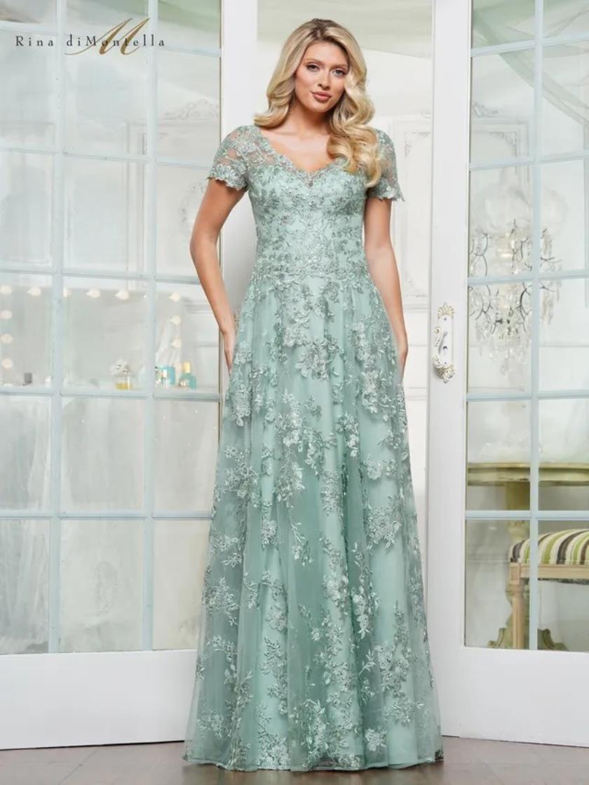 Rina di Montella RD3248 Long Mother of the Bride Formal Dress