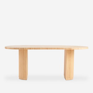 Elvia Oval Dining Table
