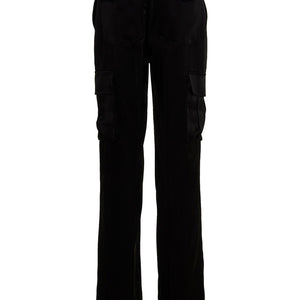 David Koma Satin Cargo Pants