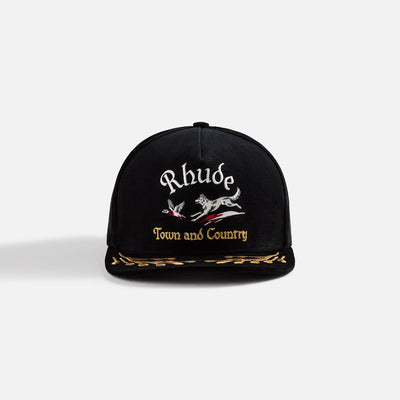 Rhude Wine Country Souvenir Cap - Black