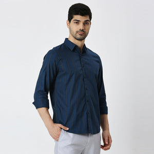 Mens Casual Striped Shirt