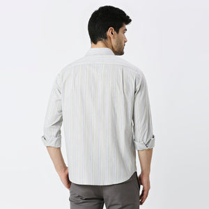 Mens Casual Striped Shirt